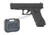 Glock 17 Co2 légpisztoly 4,5 mm, huzagolt cső, pisztolykazetta