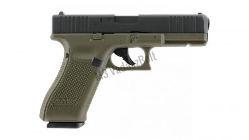 GLOCK 17 Gen5. légpisztoly zöld színben 4,5 mm