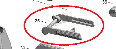 Walther Q5 SF szánakasztó Slide stop lever