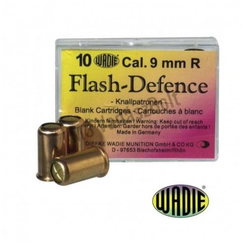 Wadie 9mm R Flash Defence riasztó töltény